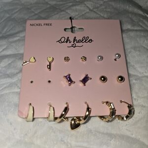 Oh Hello earrings one missing